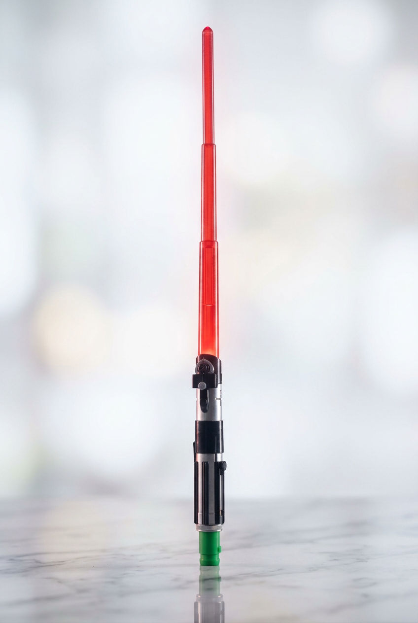 Star Wars Darth Vader Lightsaber Toy. (Rs 150 advance)