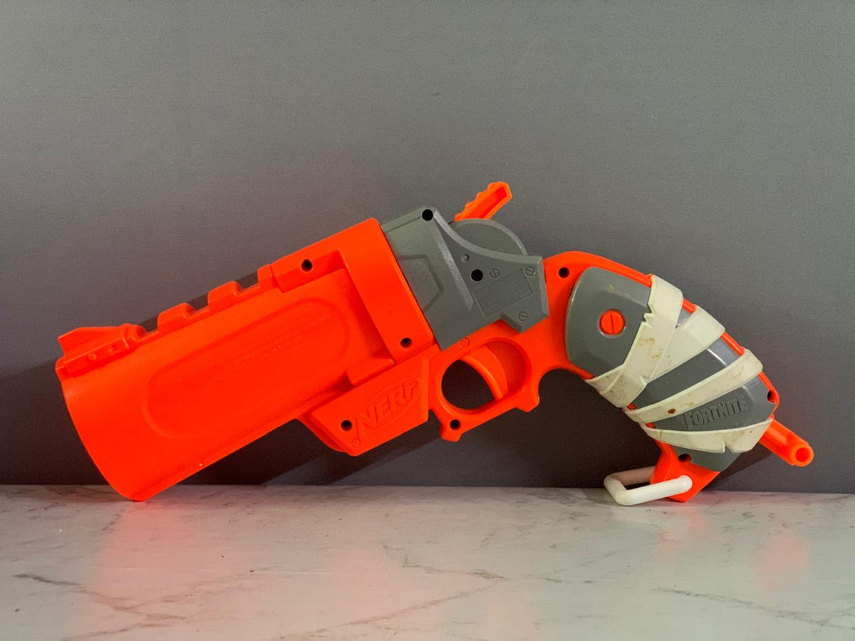 Nerf Fortnite Flare Dart Blaster.