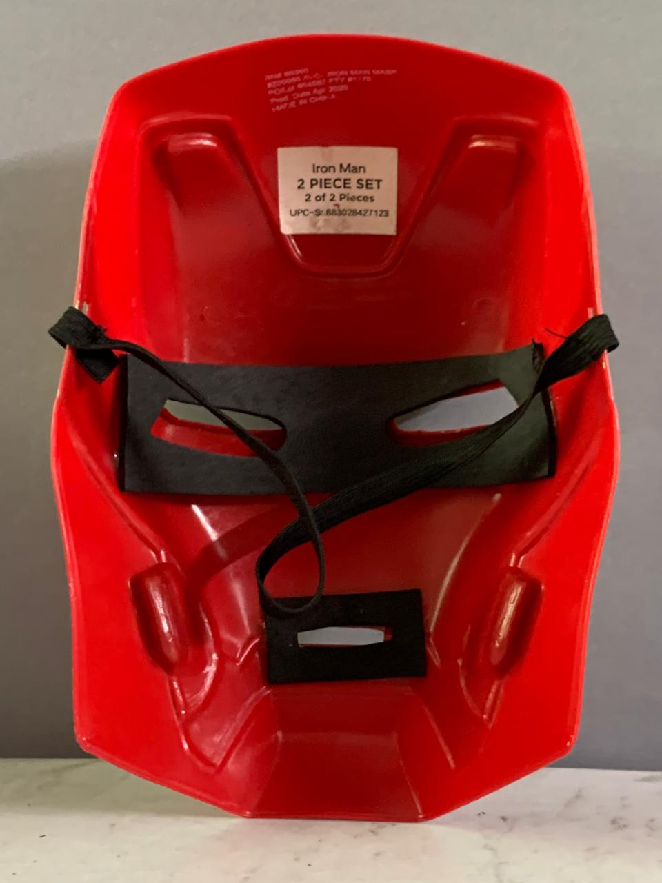 Iron Man Costume Face Mask.