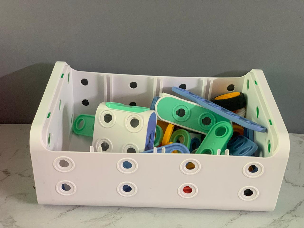 Discovery Toy Early Engineers Building Set.(62 pieces)(Rs 250 advance)