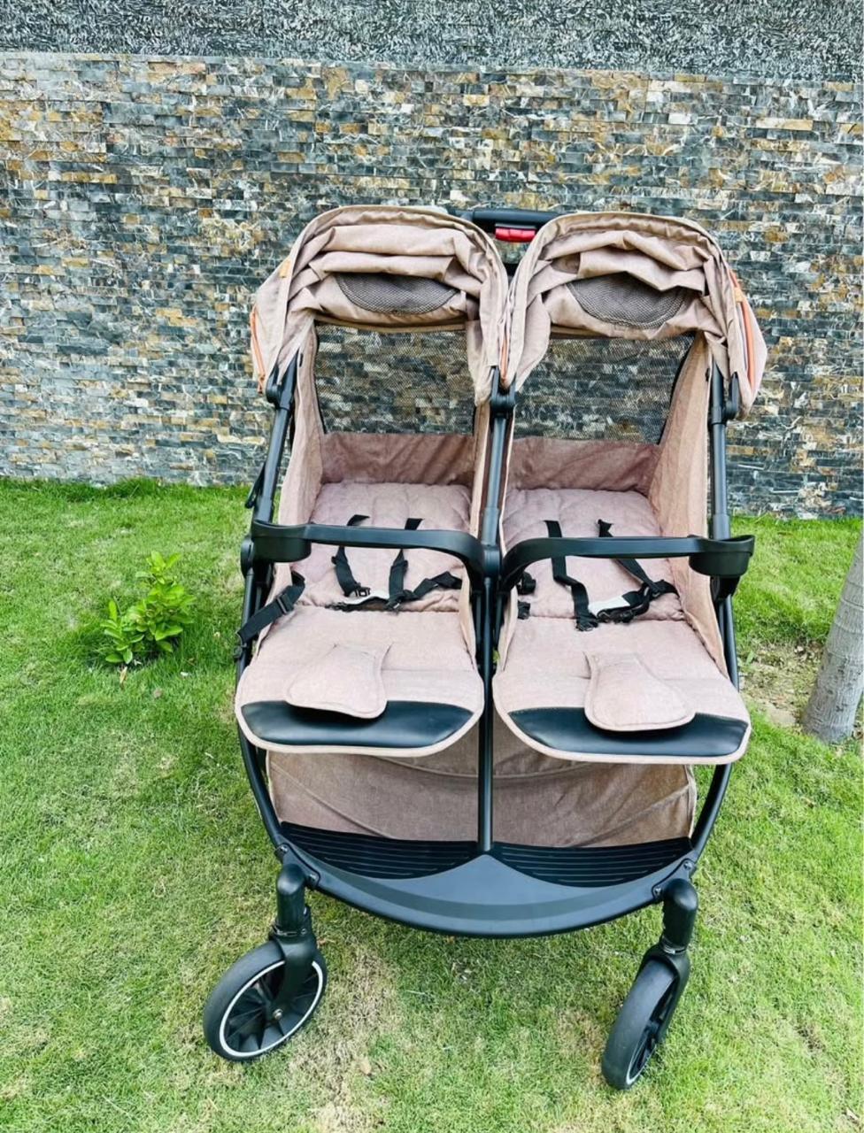 Moni Baby TwinStroller.(Rs 10k advance)