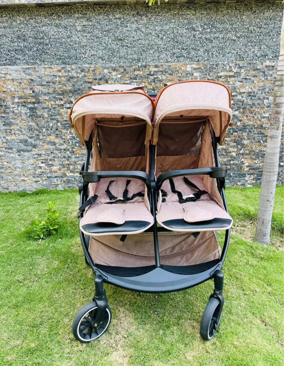 Moni Baby TwinStroller.(Rs 10k advance)