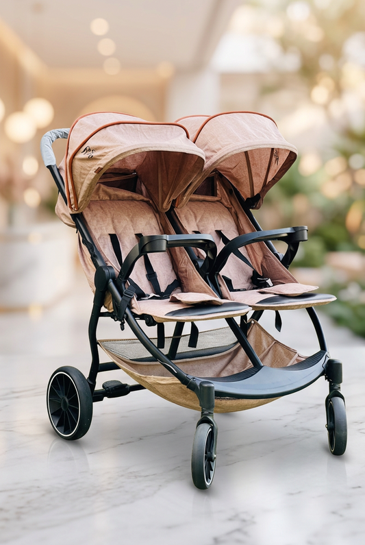 Moni Baby TwinStroller.(Rs 10k advance)