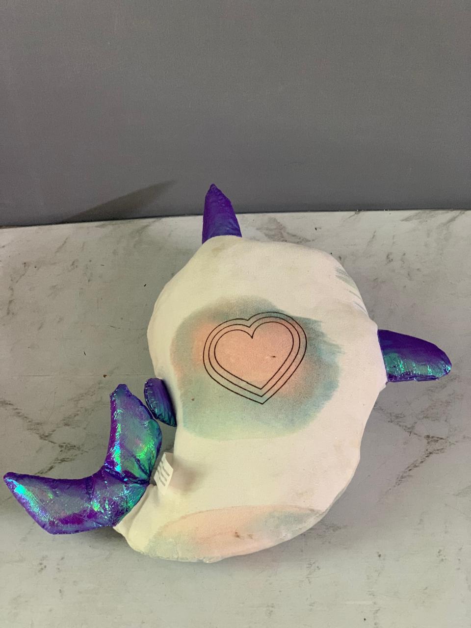 Squishmallows Ter the Narwhal Plush Toy.
