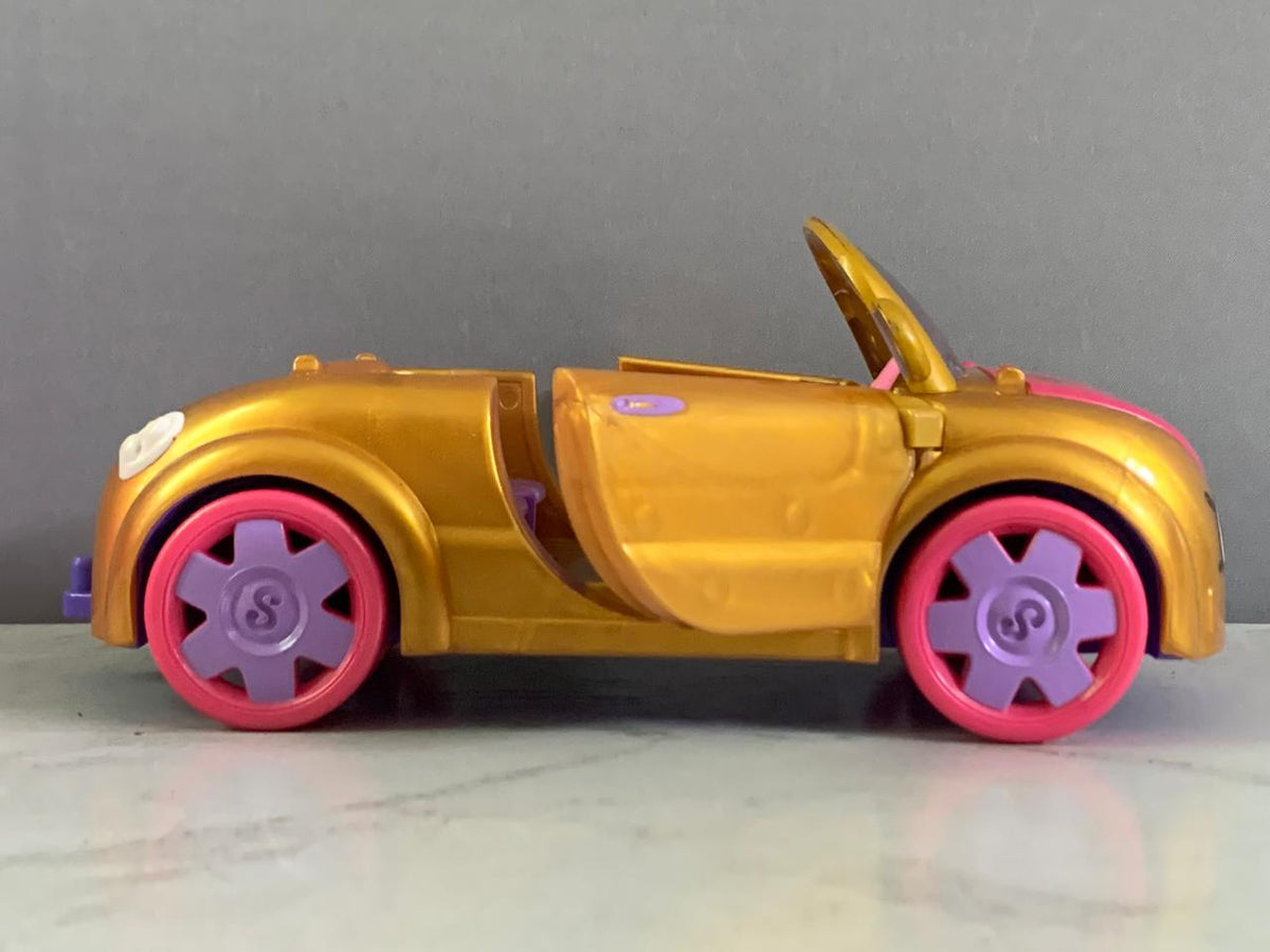 Shopkins Happy Places Royal Convertible Toy Car.