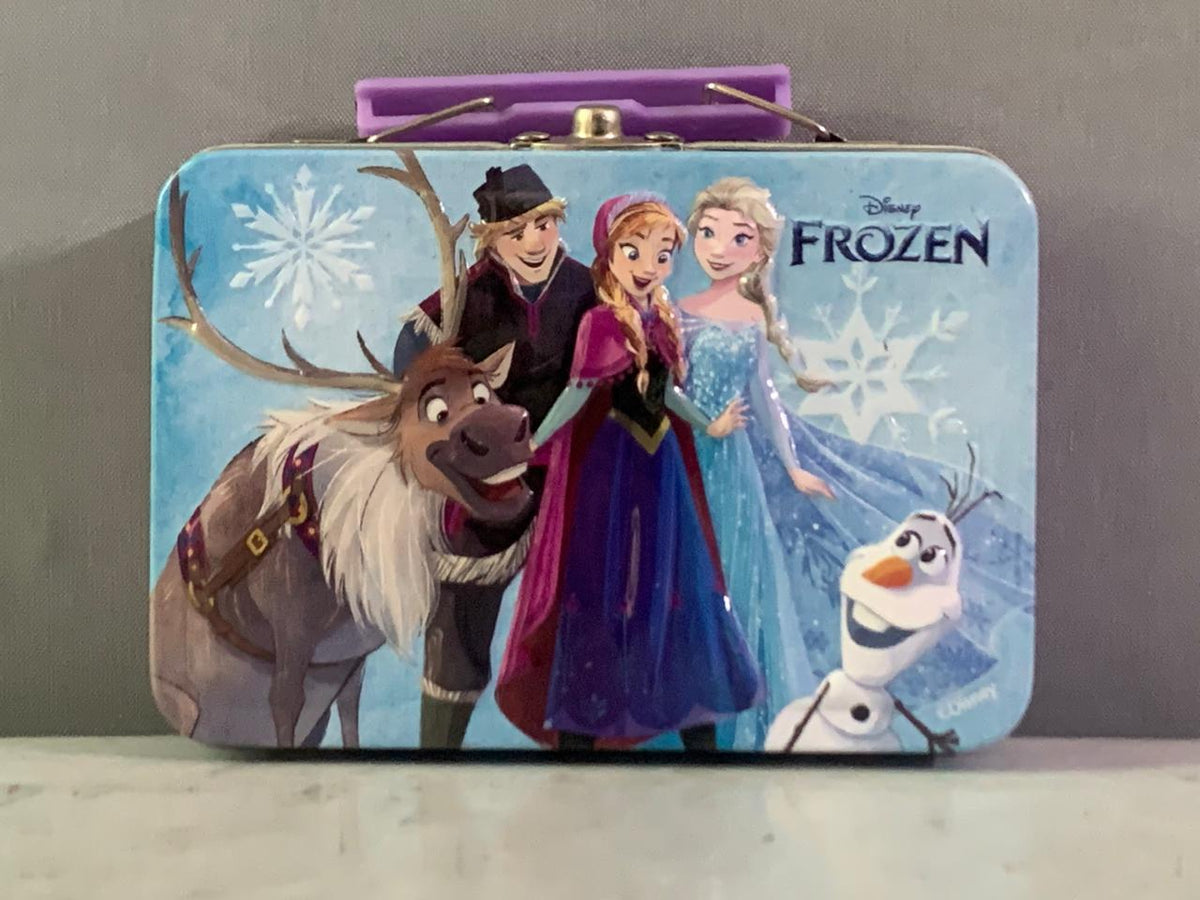 Disney Frozen – Tin Case. (Rs 150 advance)