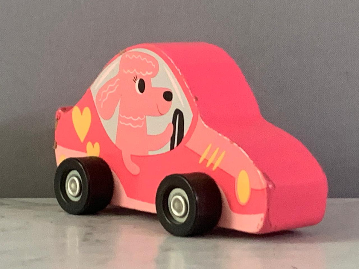 Target Bullseye's Playground Poodle Dog Car Toy.