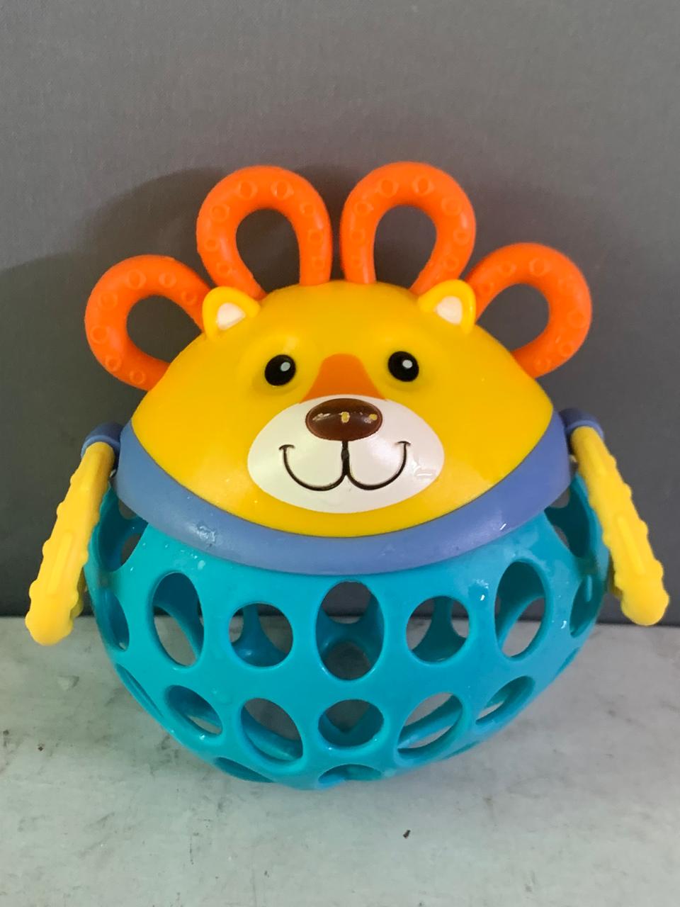 Nuby Silly Shaker Rattle Toy - Lion.