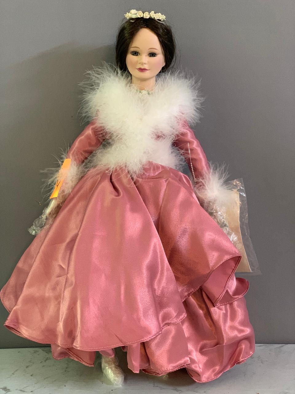 House of Lloyd Rosalinda 18.5 inches Porcelain Doll.(Rs 300 advance )