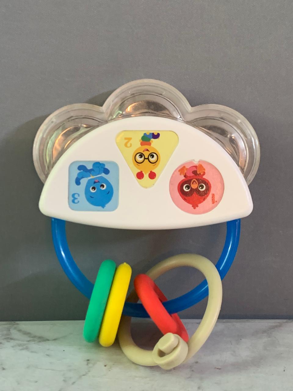 Baby Einstein Tiny Tambourine Musical Toy &amp; Rattle.