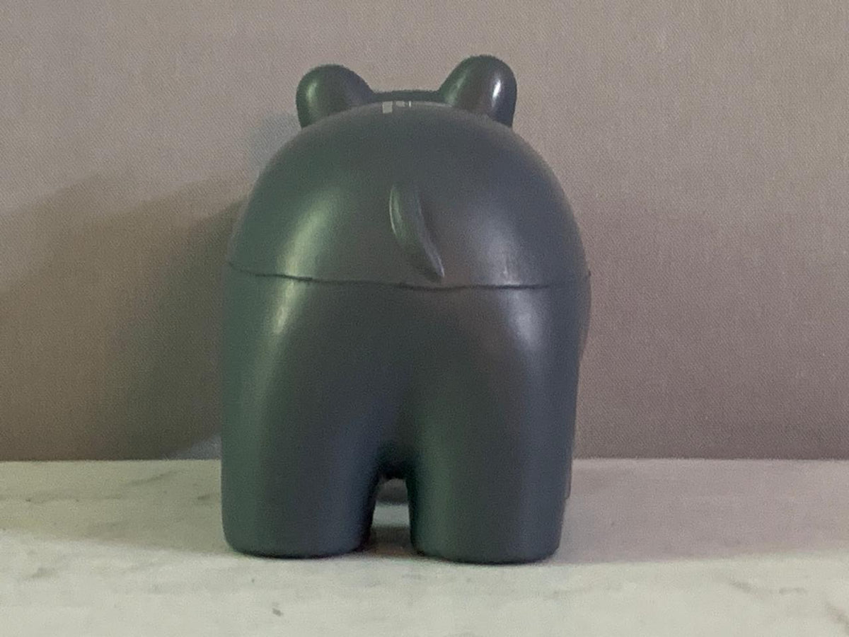 ARIEL Gray Hippo Stress Toy.         ( Rs 150 advance )