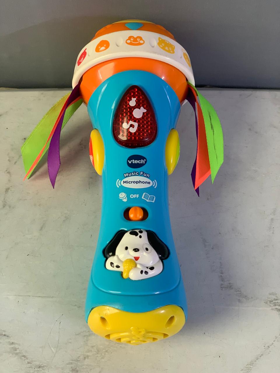VTech Baby Babble and Rattle Microphone.  ( Rs 200 advance )
