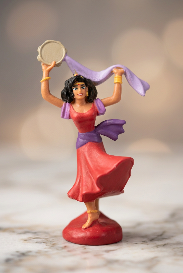 Disney The Hunchback of Notre Dame dancing Esmeralda Figure. ( Rs 150 advance )