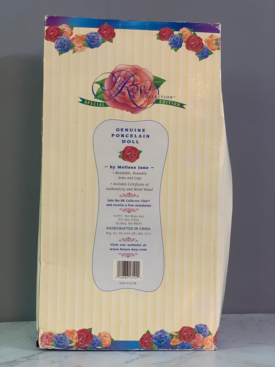 Brass Key Victorian Rose Collection Special Edition Porcelain Doll.(Brand New) (Rs 500 advance )