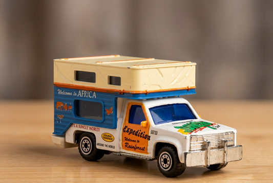GMC Sierra Camper Truck.