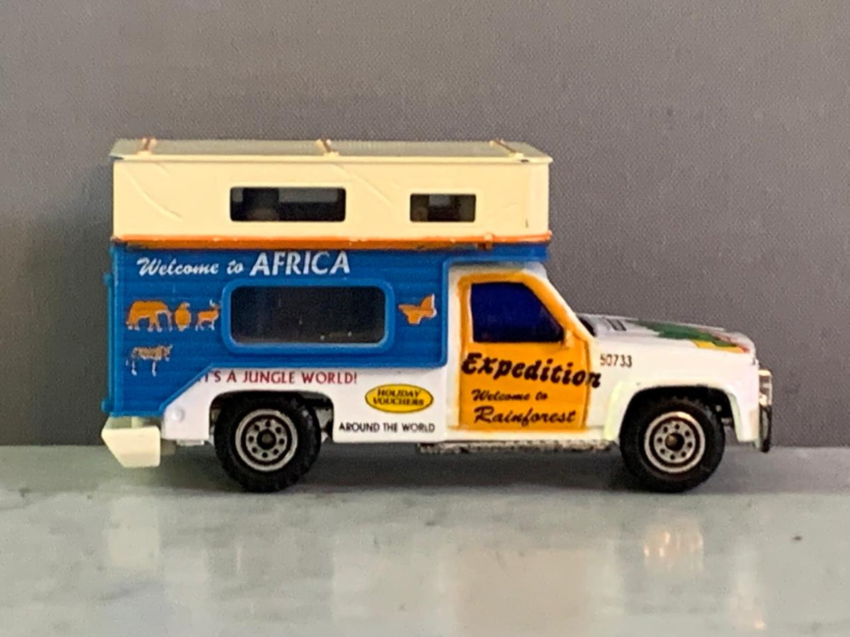 GMC Sierra Camper Truck.