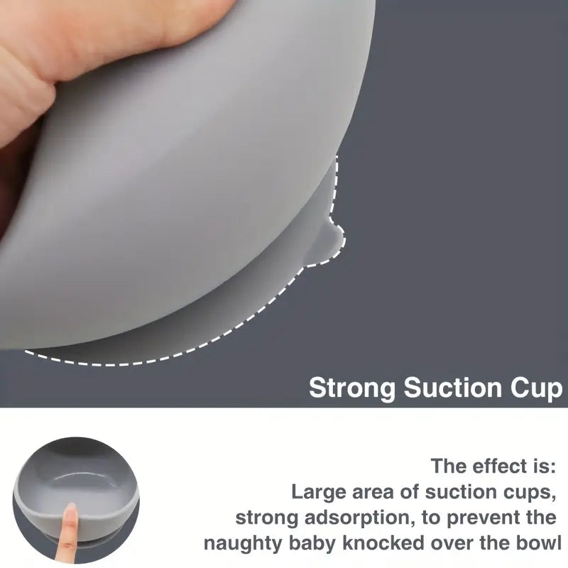 Baby Silicone Suction Bowl.
