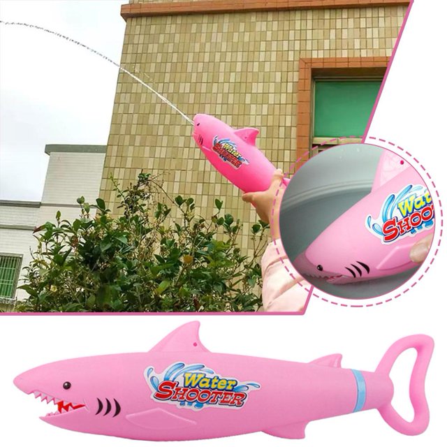 Water Squirt Gun Shark. (Rs 200 advance)