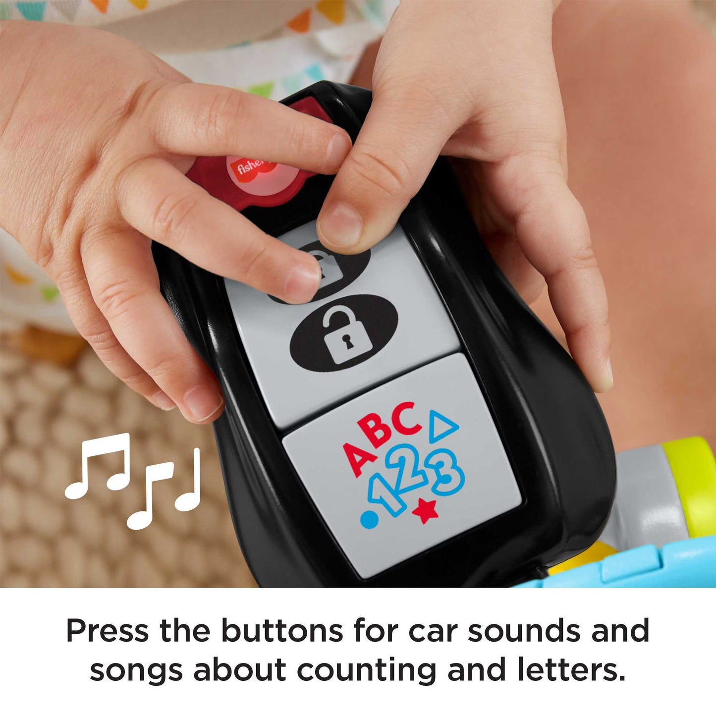 Fisher-Price Laugh & Learn Play & Go Keys. (New batteries required)