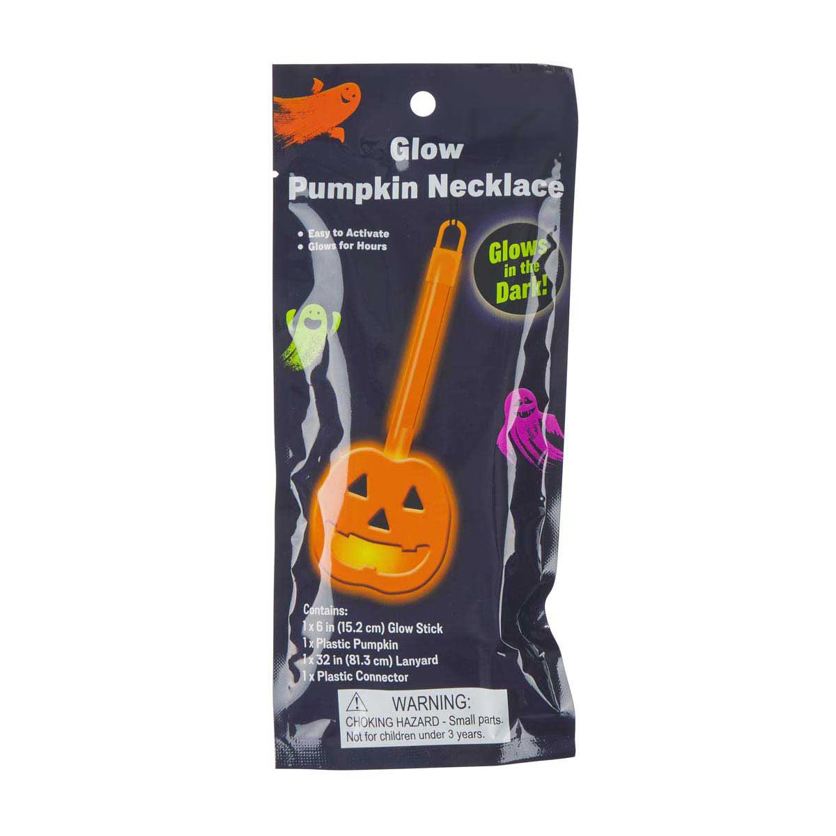 Hyde & EEK! Boutique Halloween Glow Necklace.