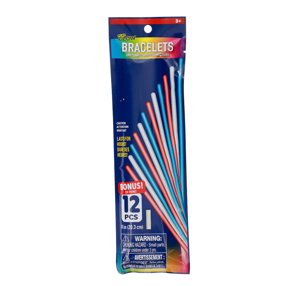 Play Glow Bracelets and Connectors. (New)