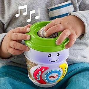 Fisher-Price Laugh & Learn On-The-Glow Coffee Cup.