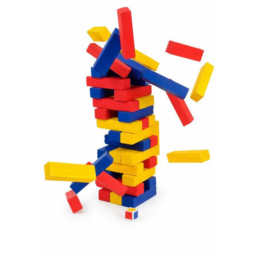 Cardinal Rainbow Jumbling Tower.(42 pieces) ( Rs 150 advance)