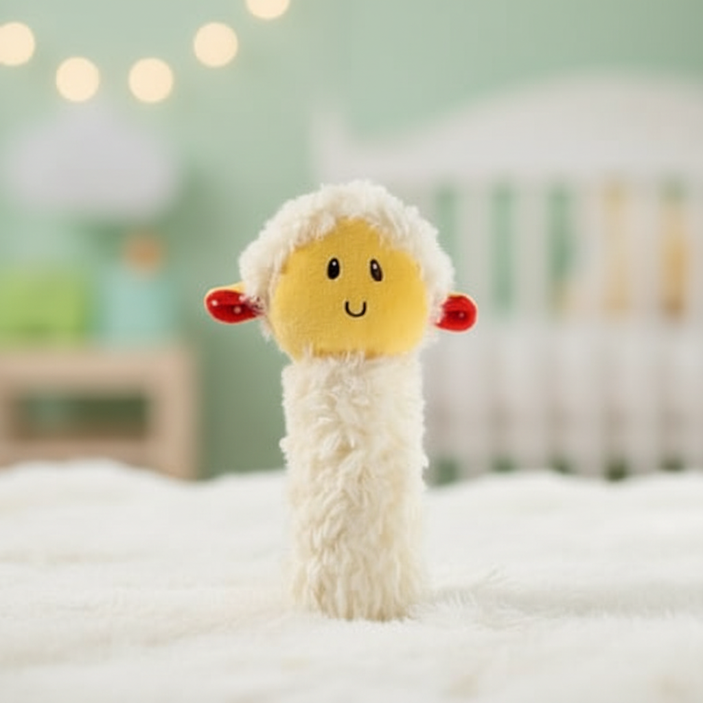 ELC Lamb's Hand Rattle.