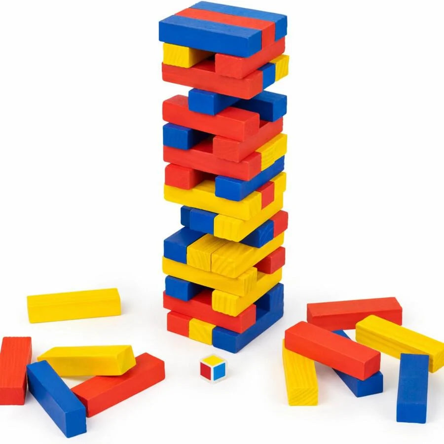 Cardinal Rainbow Jumbling Tower.(42 pieces) ( Rs 150 advance)