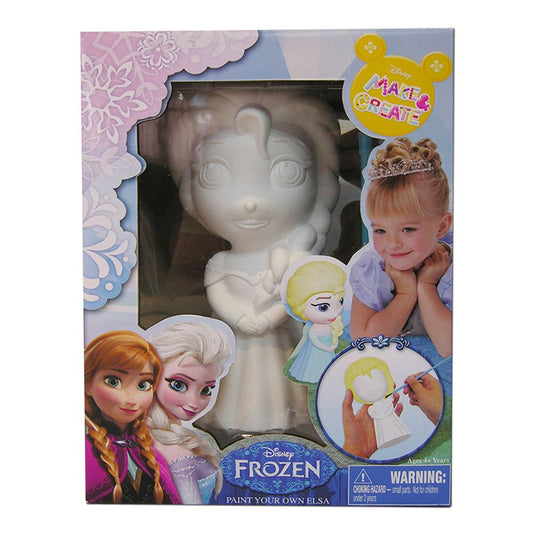Disney Frozen Paint Your Own Elsa Plaster Figurine. (Rs 350 advance) (only for isb, rwp and nearby areas)
