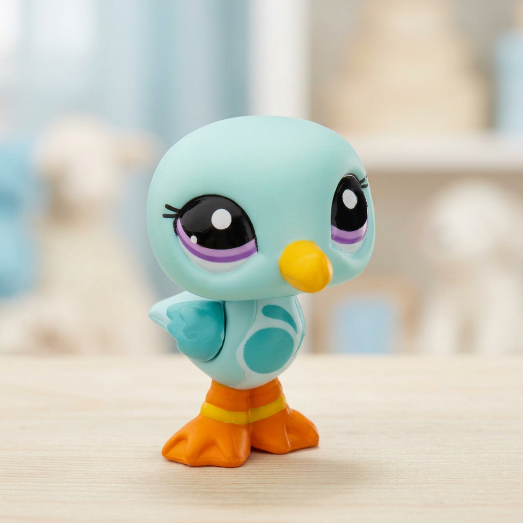 Littlest Pet Shop Generation 7 Series 2 #78 Teal Seagull.