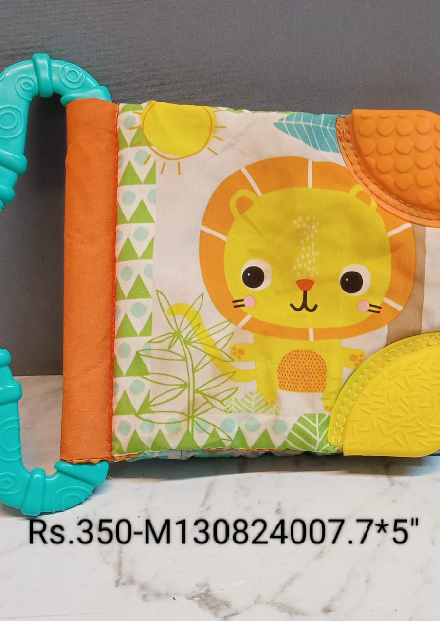 Bright starts teeth and read soft book toy