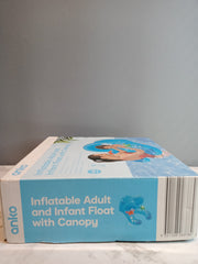 Anko inflatable adult and infant float with canopy.Rs.3500-H110824014.new