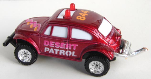 Desert Patrol Baja Bug Die-Cast Toy Car.(must check video for condition)