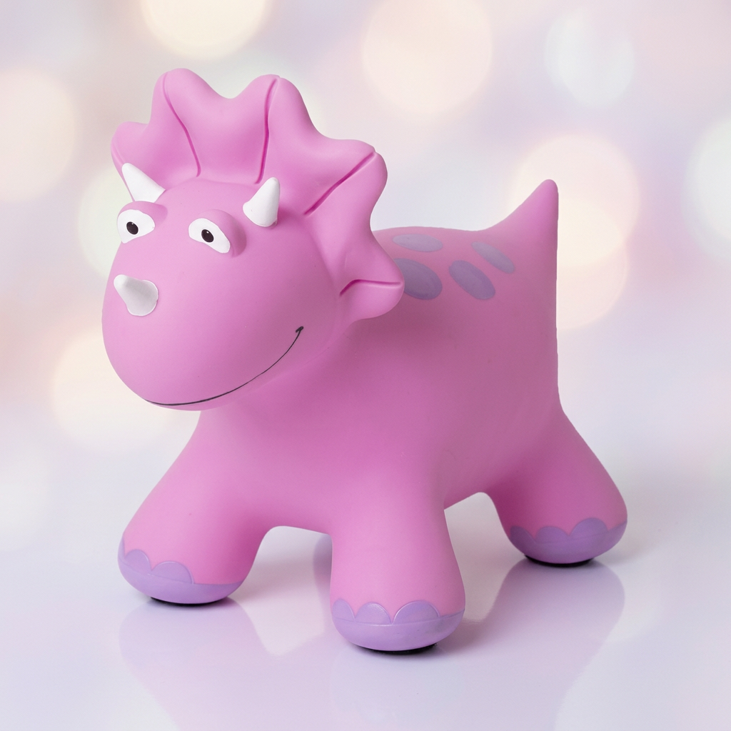 Bounce Buddies Dino: Trish the Triceratops Ride-on Inflatable Bouncer (Rs 300 advance)