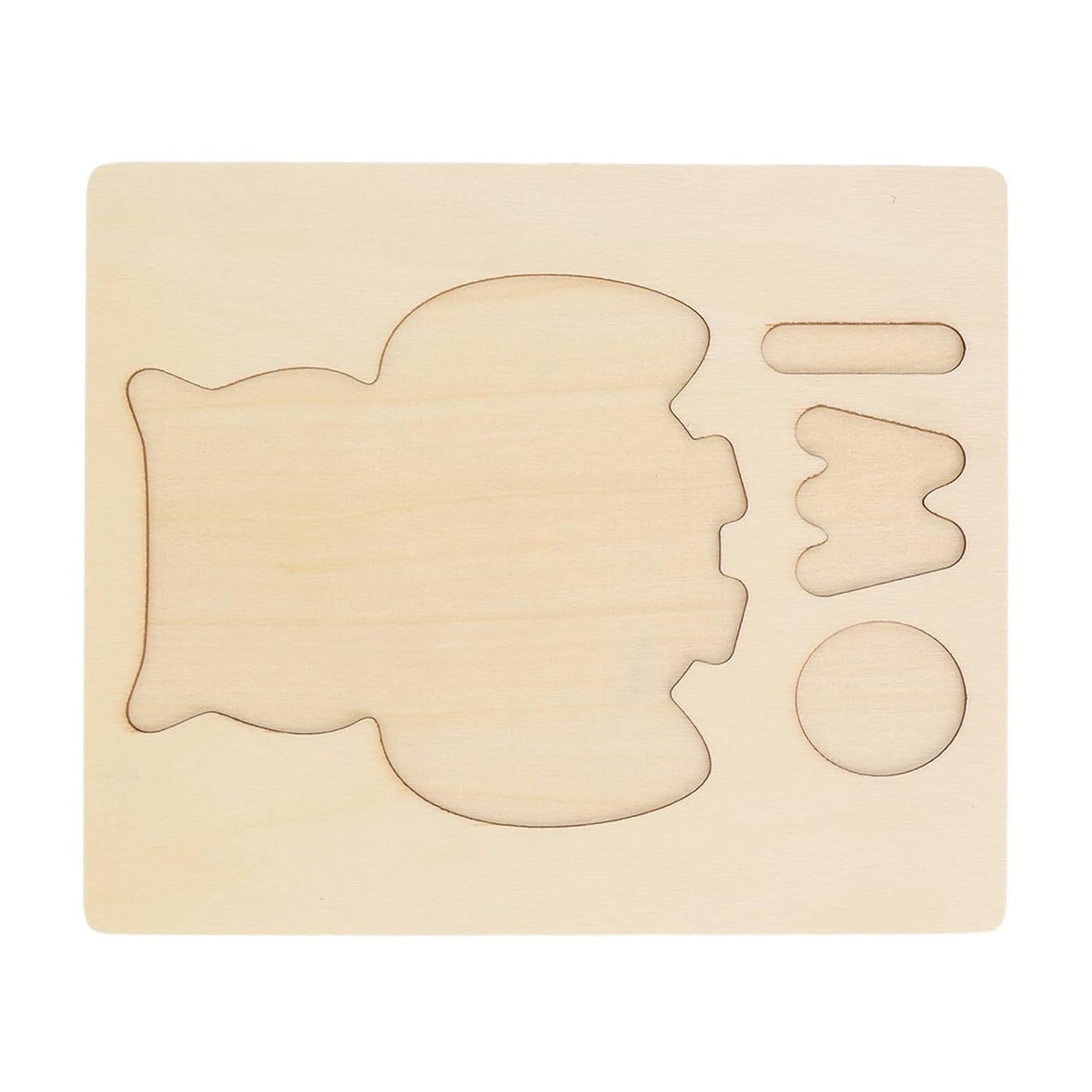 Wooden Shape Block Puzzle Owl.
