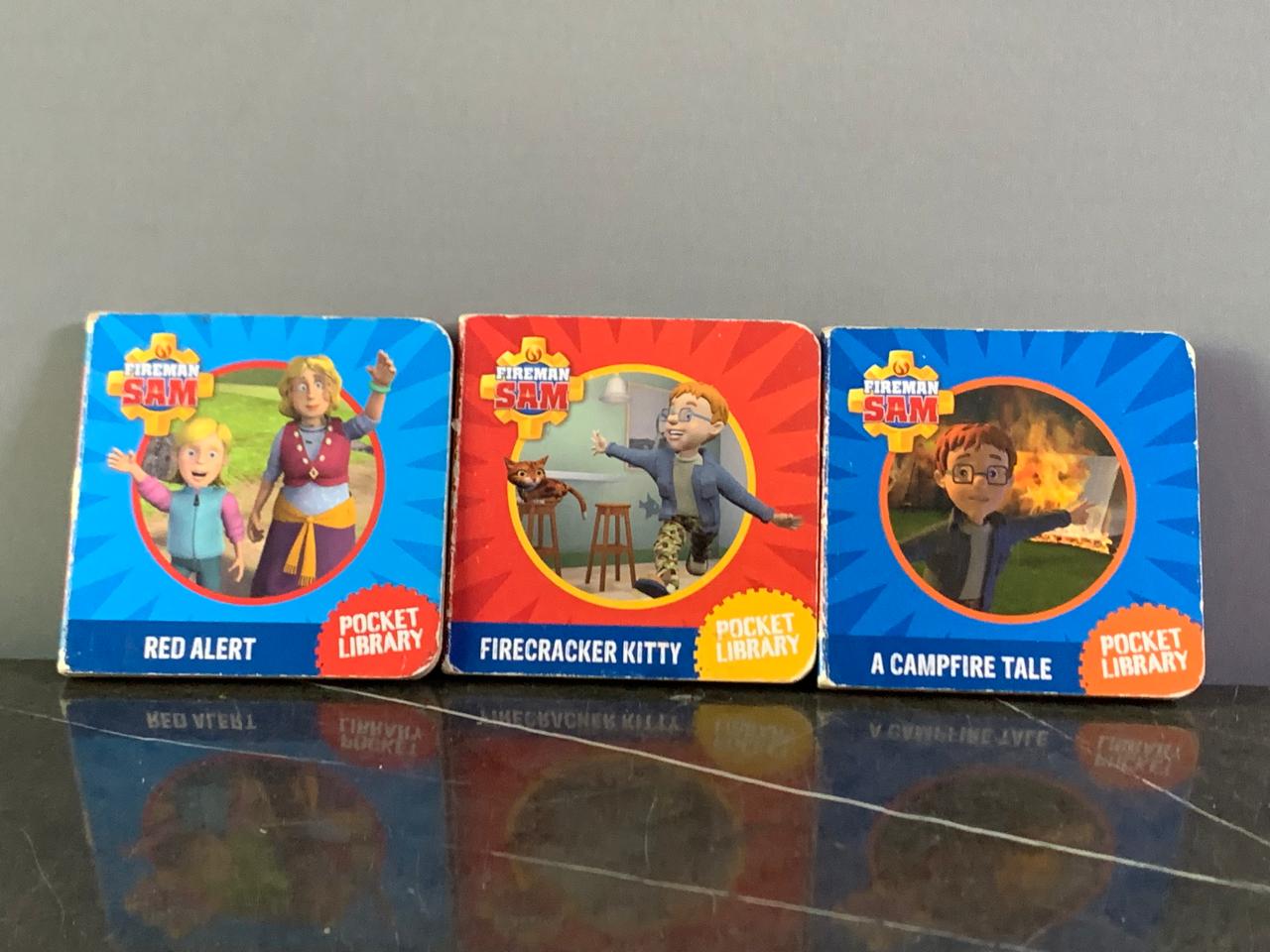 "Fireman Sam Pocket Library" Board Books. SKU:BXL-044