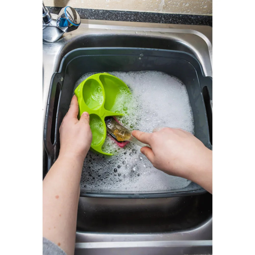 Callowesse Animal Silicone Plate - Green Owl.
