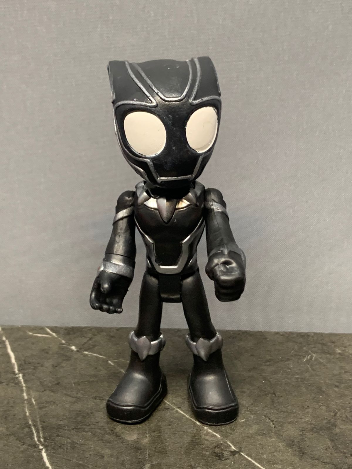 Marvel Spidey and His Amazing Friends Black Panther action figure.
