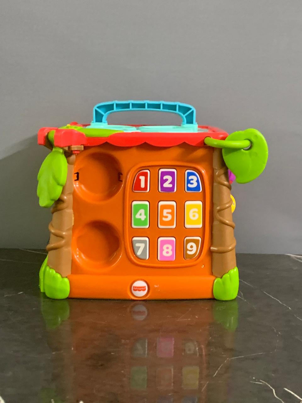 Mattel Fisher-Price Learning Box with 4 shapes SKU:BXL-804 (Rs 450 advance)
