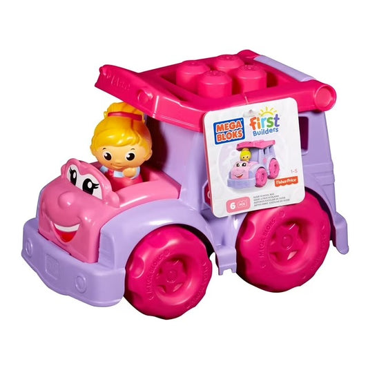 Mega Bloks Susie School Bus Play Set