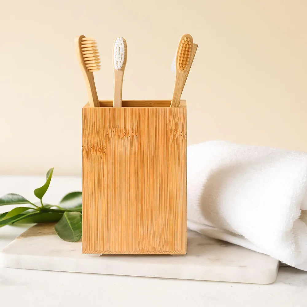Anko Bamboo Pen Cup.