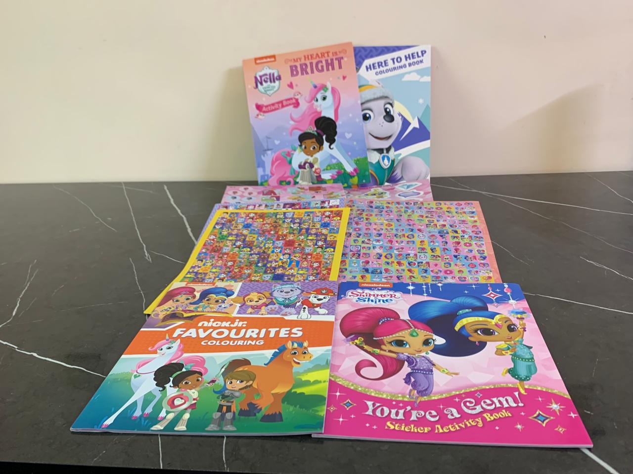 Nickelodeon Nick Jr. Favourites Activity Case. (4 books) SKU:BXL-112