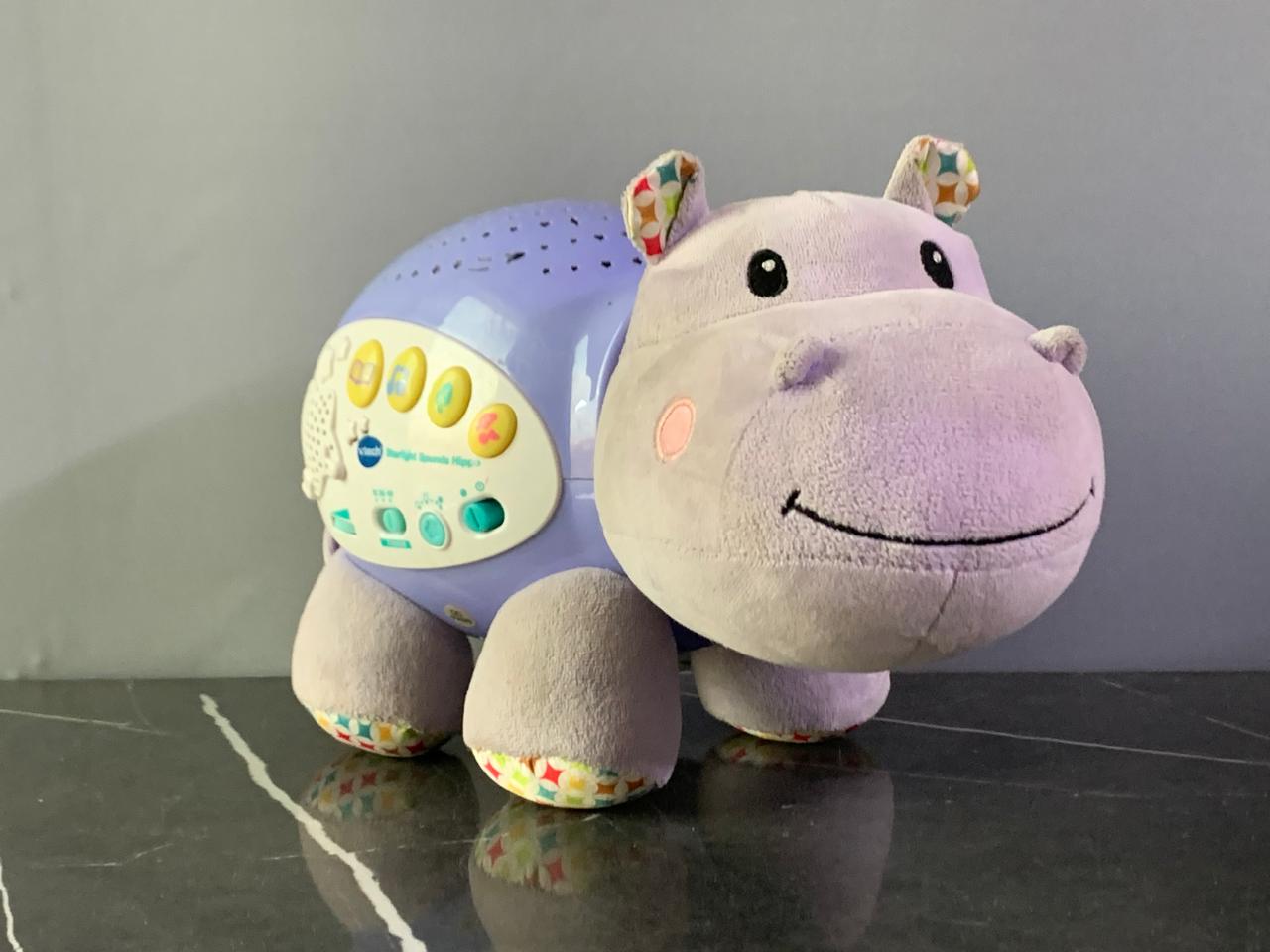 Lil' Critters Soothing Starlight Hippo. SKU:BXL-804