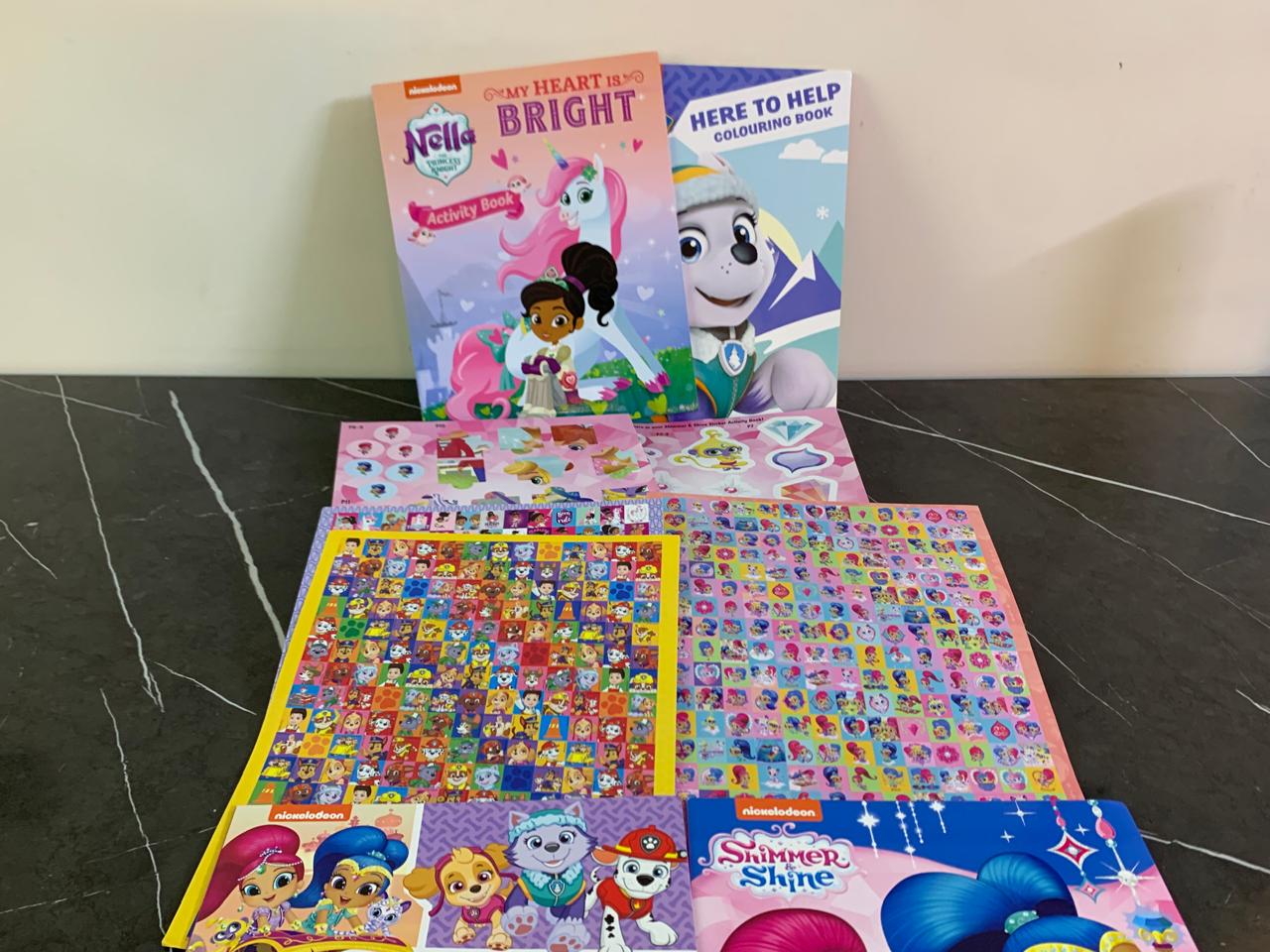 Nickelodeon Nick Jr. Favourites Activity Case. (4 books) SKU:BXL-112