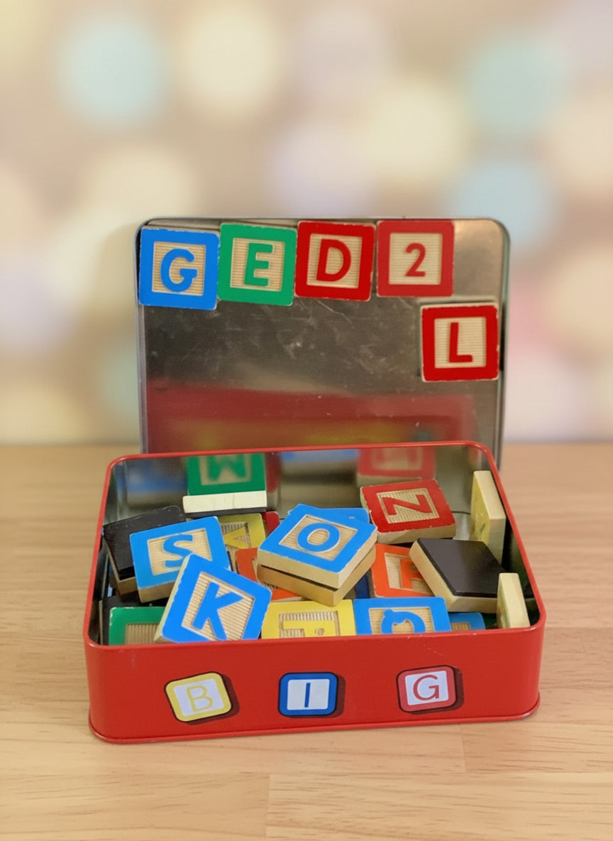 Wooden Magnetic Uppercase Letters.(40 pieces)SKU:BXL-112