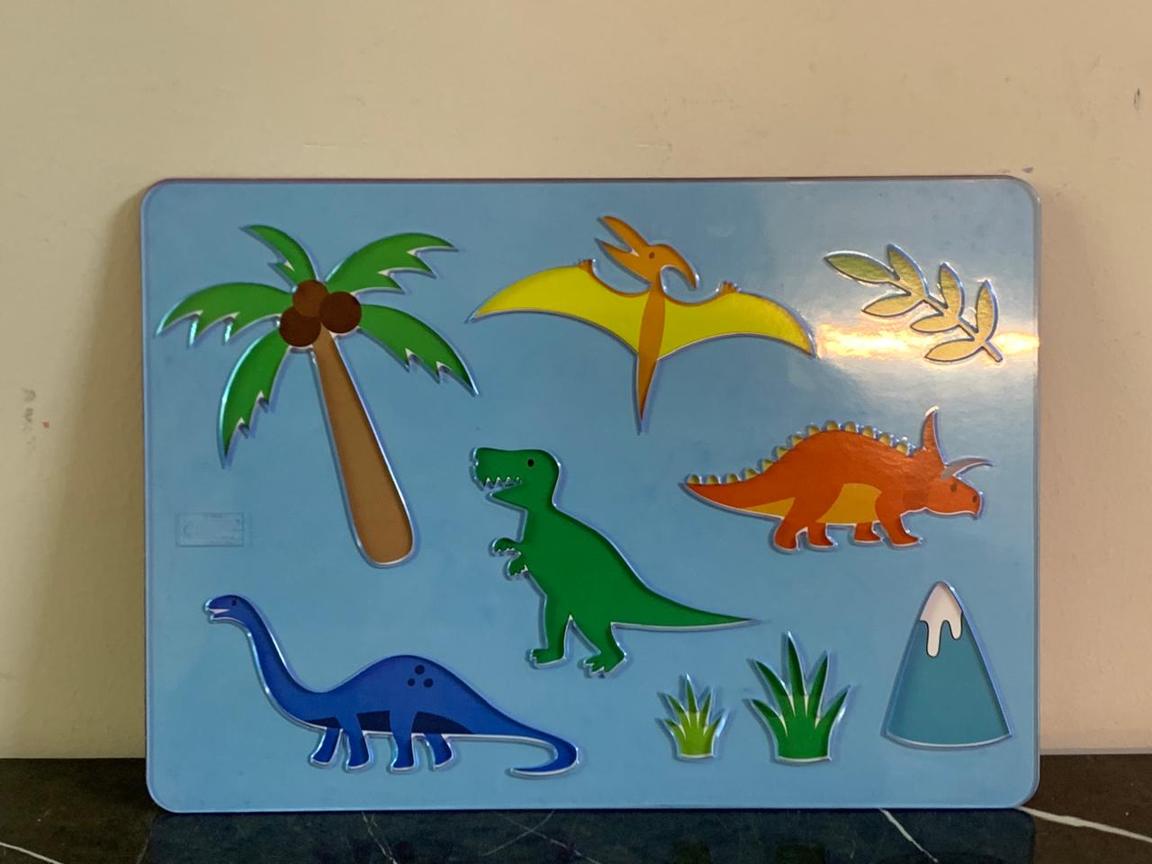 Construction & Dinosaur Stencil Set. SKU:BXL-111