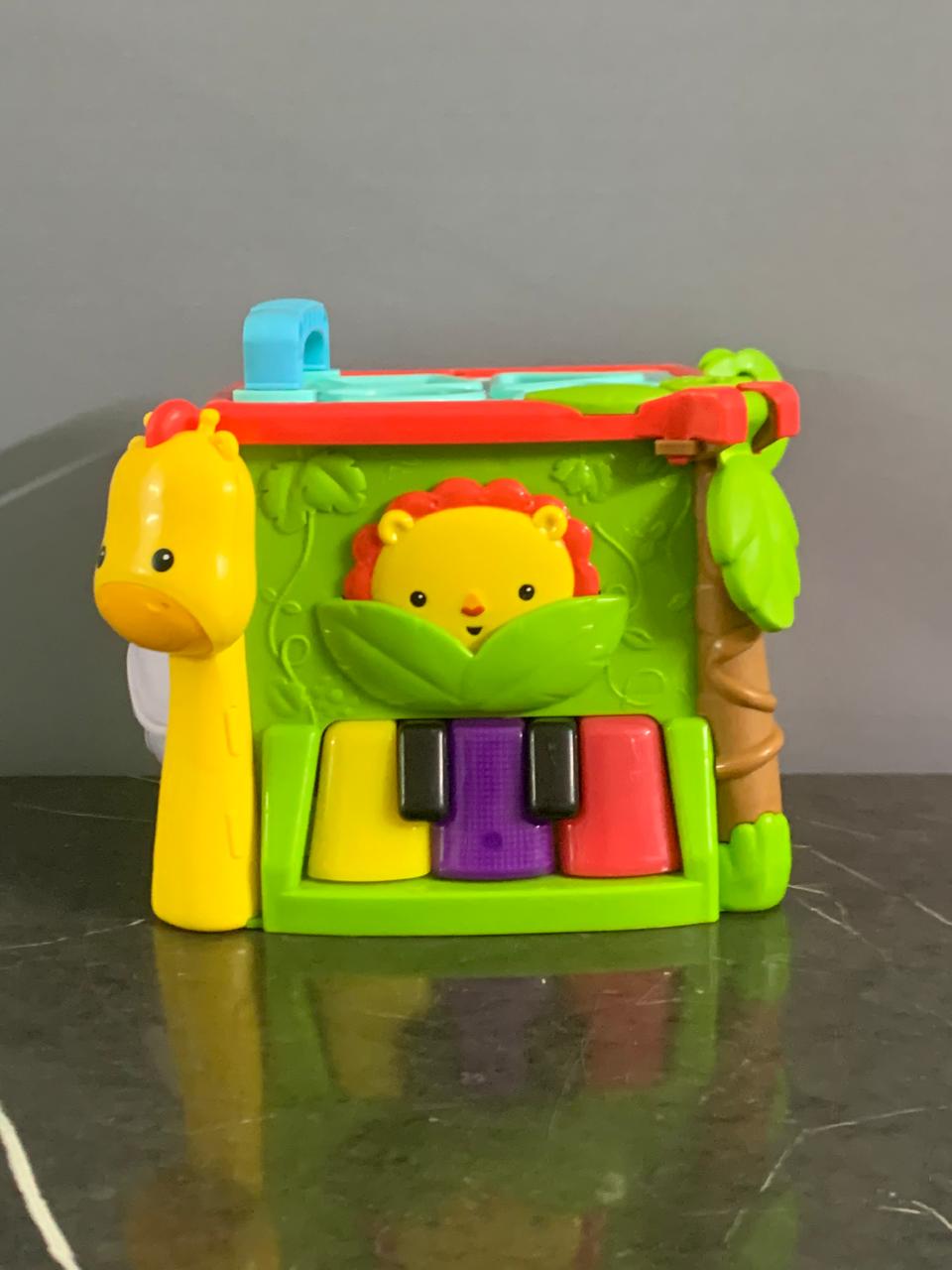 Mattel Fisher-Price Learning Box with 4 shapes SKU:BXL-804 (Rs 450 advance)