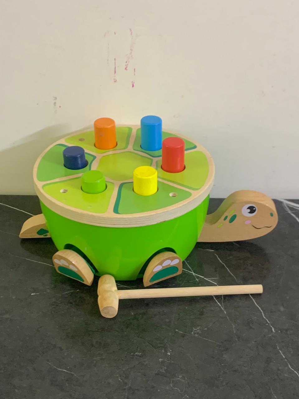 Top Bright Turtle Pounding Bench. SKU:BXL-804