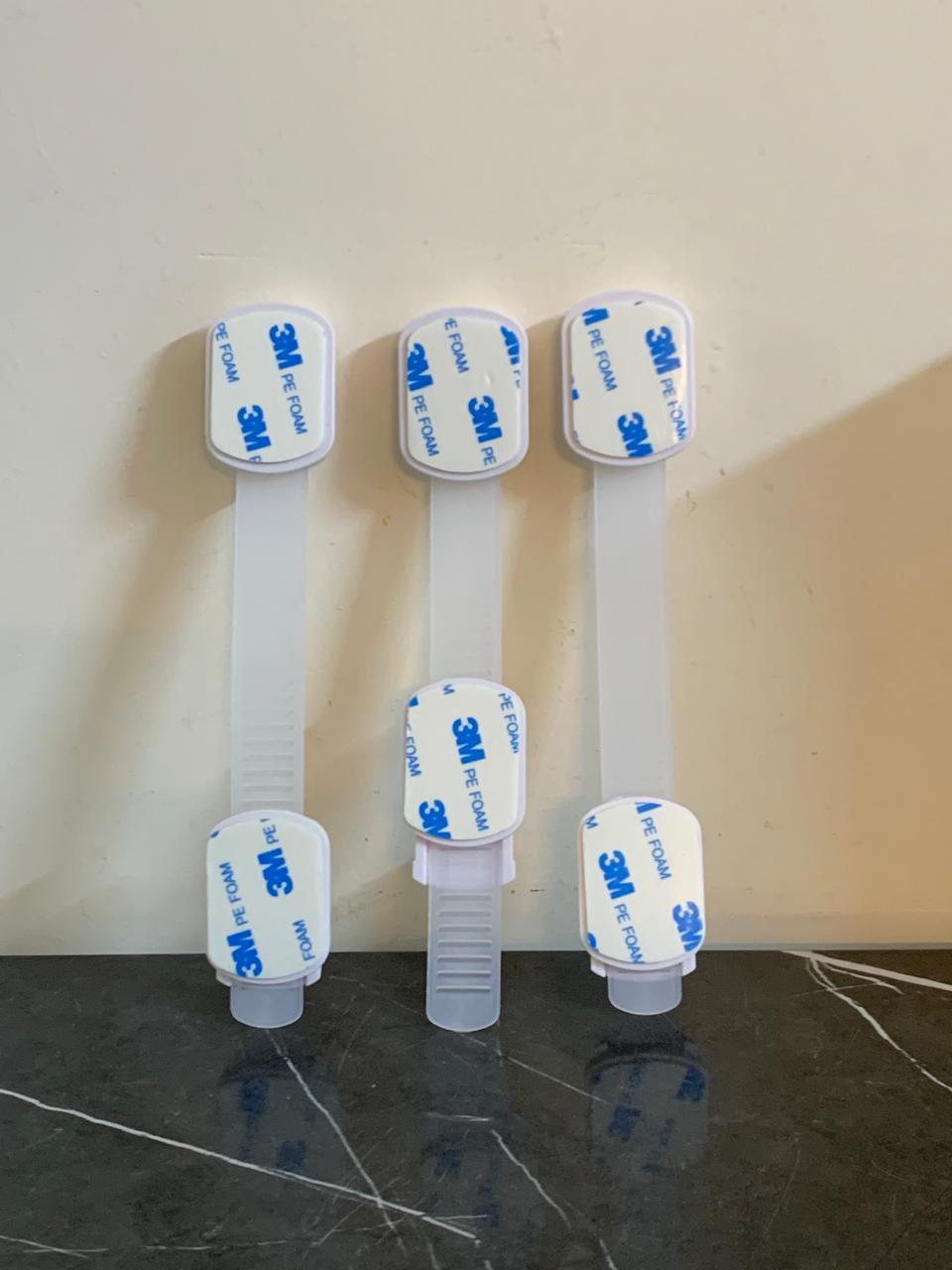 Child Safety Strap Locks.(Set of 3) SKU:BXL-114